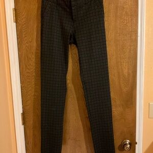 Kut from the Kloth Black Plaid Pants